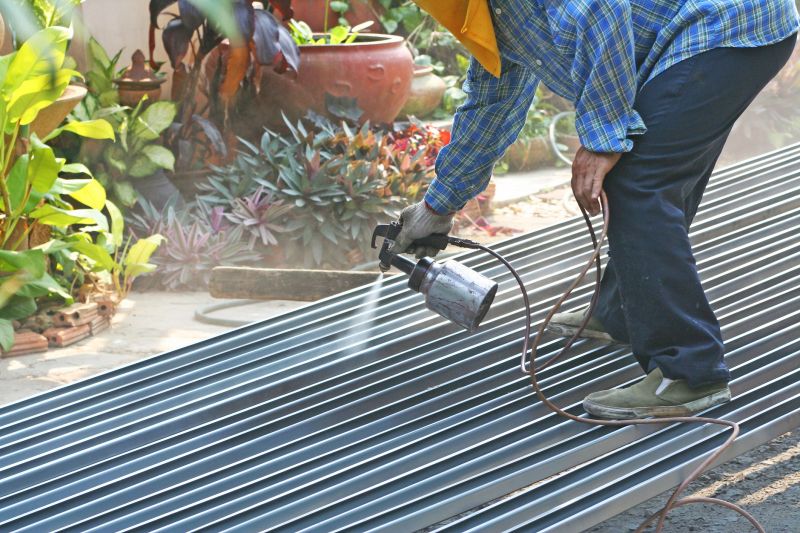 Metal Roof Painting Service