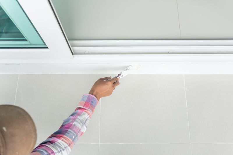 Home with uniform paint finish